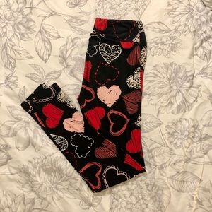 LuLaRoe Valentine leggings